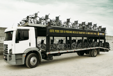 Truck Advertising - Wheel Chairs