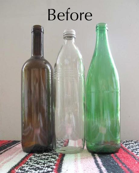 Painted Water Bottles