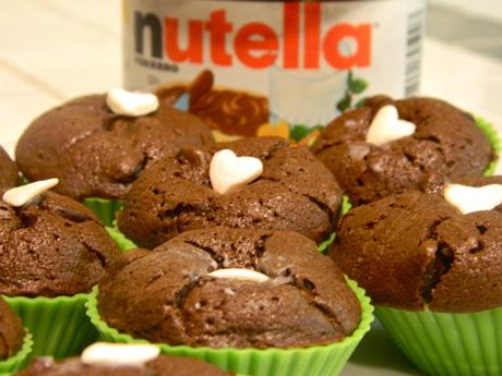 gluten free nutella muffins