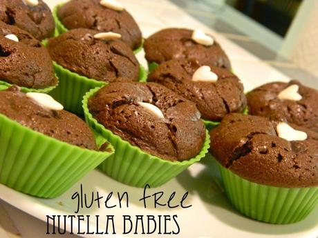 gluten free nutella muffins