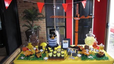 Construction Themed Birthday Party By Vicky