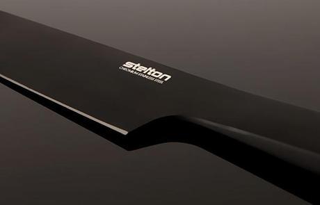 Pure Black Chef’s Knife by Stelton