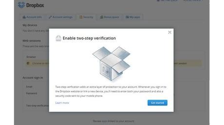 dropbox sign in as new user