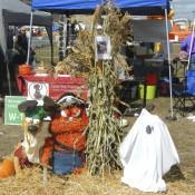 My favorite Scarecrow at Scarecrow fest St. Charles Illinois