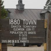 1880 Town in South Dakota