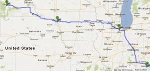 FL to AK Road Trip Update: Richmond, KY to Chicago, IL to Rapid City, SD