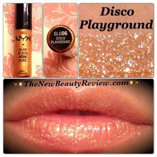 NYX Glam Gloss Aqua Luxe-Disco Playground