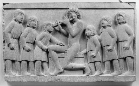 eric gill piping to the children
