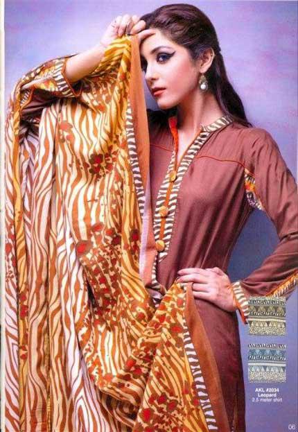 Al Karam Winter Khaddar Linen Cotton Dresses 2012-13 for Women with Behtareen & Jazib e Nazar Quality