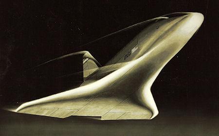 Concept Art From The Shuttle Program's Early Days