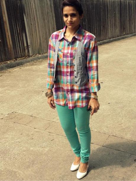 Five Ways to Wear Mint Denims