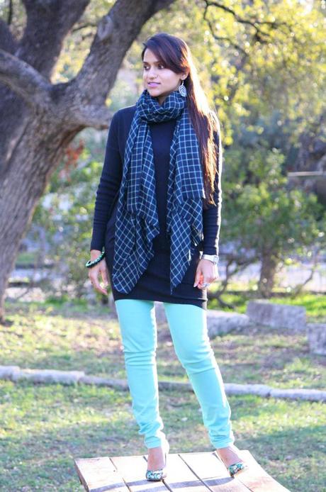 Five Ways to Wear Mint Denims