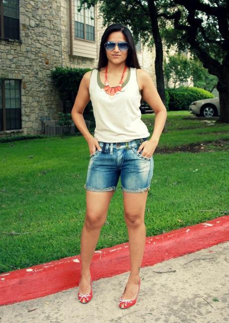 Five Ways to Wear Distressed Shorts