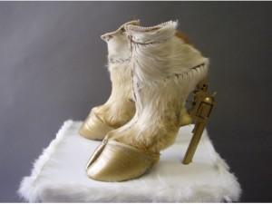 Pretty or Pretty Ugly?  Iris Schieferstein’s “Fashion Taxidermy” Gun Hoof Shoes