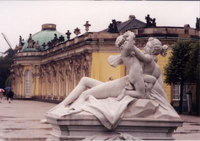 BERLIN and POTSDAM: Brandenburg Gate, Sans Souci, Marble Castle, October 1998