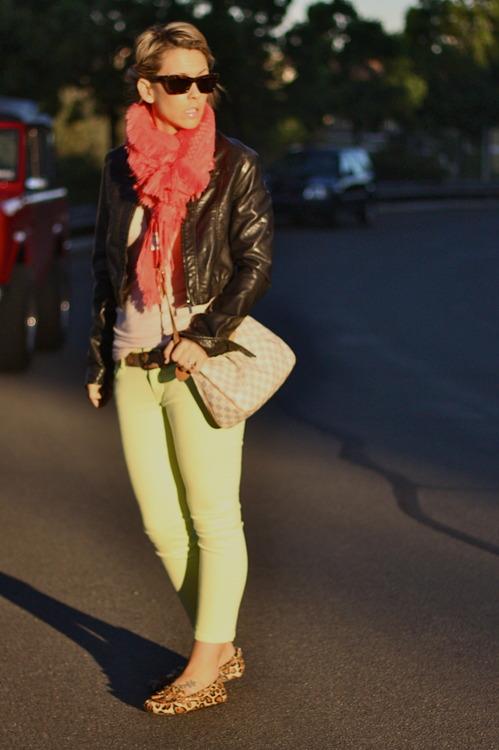 Sunrise + {new leopard loafers} = a beautiful way to start the day.