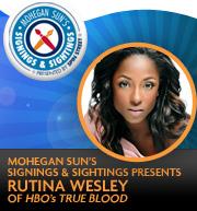 Rutina Wesley to attend Halloween Party at The Shops at Mohegan Sun