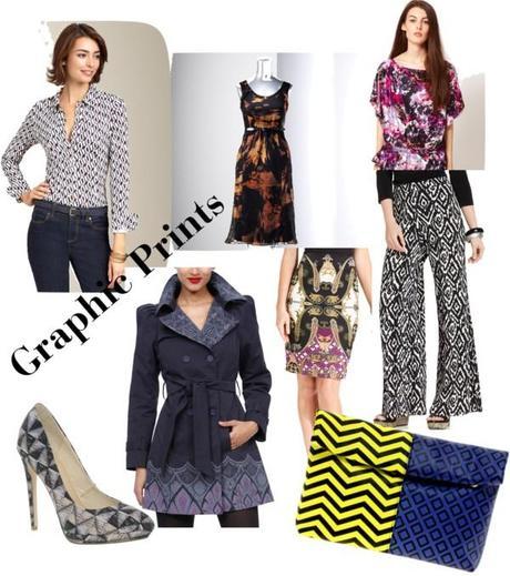 Fall 2012 Runway Fashion Trends - Graphic Prints