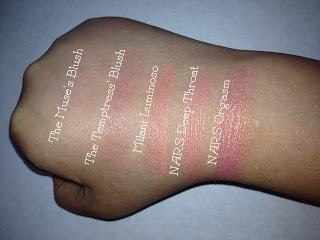 [SWATCH] L’Oreal Project Runway The Mystic’s Blush/The Temptress' Blush