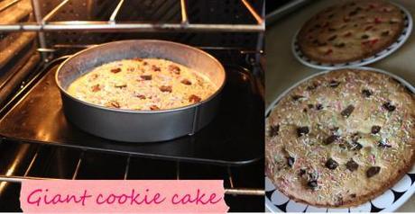 Tasty Treats Recipe: Giant cookie cake