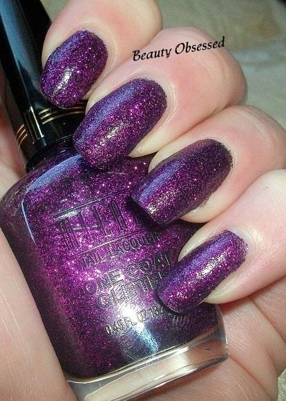 Milani One Coat Glitters Purple Gleam