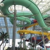 Our hotel's water park
