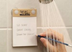 I Do My Best Writing in the Shower
