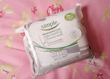 Simple Age Resisting Cleansing Wipes