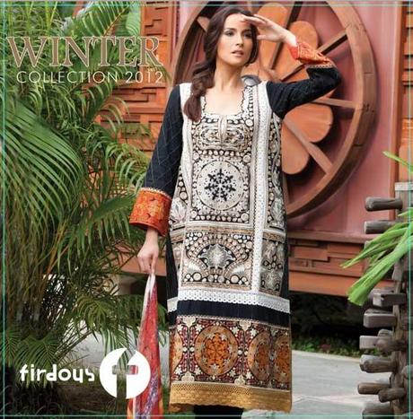 Firdous Winter Collection 2012 by Firdous Cloth Mills with Conspicuous Conception & Excogitations