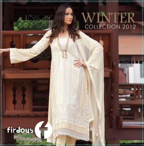 Firdous Winter Collection 2012 by Firdous Cloth Mills with Conspicuous Conception & Excogitations