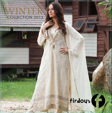 Firdous Winter Collection 2012 by Firdous Cloth Mills with Conspicuous Conception & Excogitations