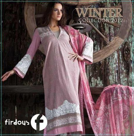 Firdous Winter Collection 2012 by Firdous Cloth Mills with Conspicuous Conception & Excogitations