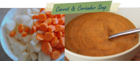 Simple Soup Recipe – Carrot and Coriander