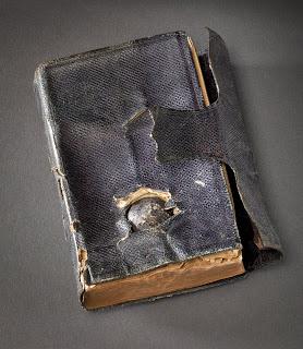 Bullet Stopped by a Bible