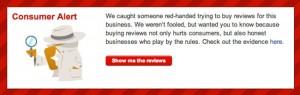 Yelp is shaming cheaters publicly. That should make them very popular with small businesses everywhere.
