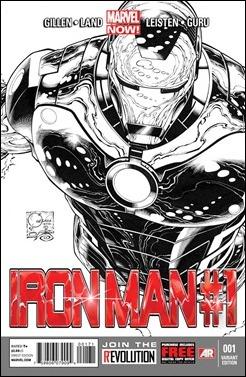 IRON MAN #1 QUESADA SKETCH VARIANT 