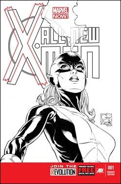 ALL-NEW X-MEN #1 QUESADA SKETCH VARIANT 