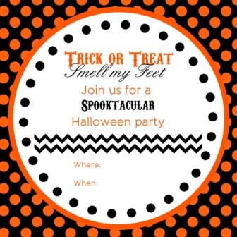 FPF: Halloween Invitation Printable