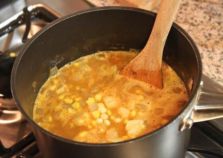 Creamy and Spicy Corn Soup