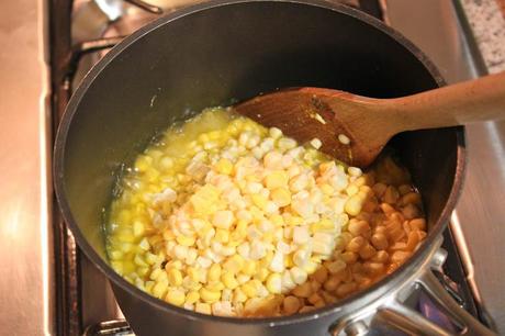 Creamy and Spicy Corn Soup