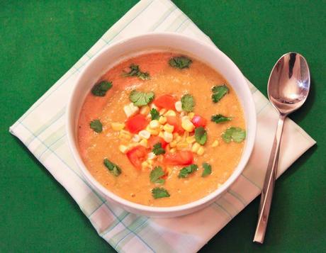 Creamy and Spicy Corn Soup