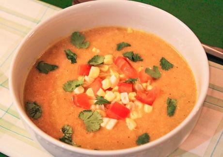 Creamy and Spicy Corn Soup