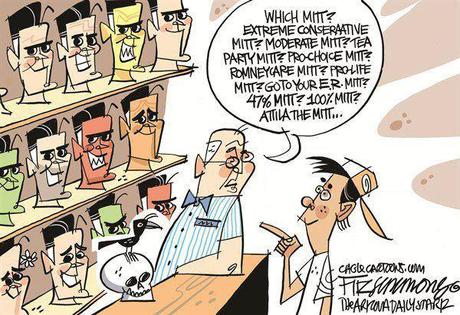 Cartoon(s) of the Week – OK, the campaign is almost over but Romney has made an impression…