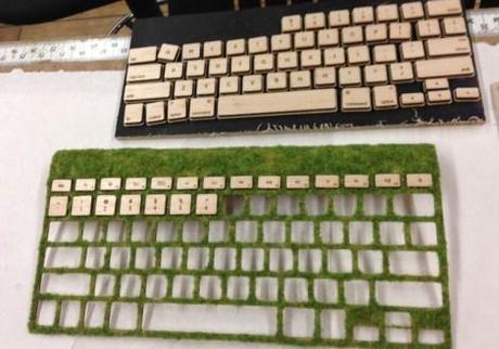 moss-keyboard-5 A mossy take on Apple’s wireless keyboard