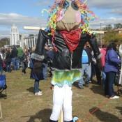 Scary Guy at Scarecrow Fest St. Charles IL 2012