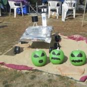 Space Pumpkins?? at Scarecrow Fest St. Charles IL 2012