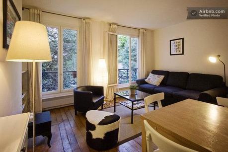 Airbnb apartment, Montmartre, Paris, France