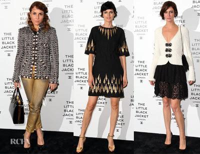 Stylish Celebrities at the Little Black Jacket Private Viewing