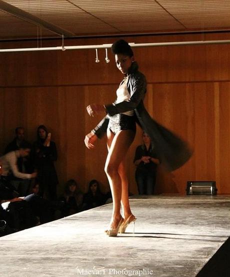 Leather coat swinging onto the catwalk!
Photo courtesy of Maeva.T Photographie
xoxo LLM