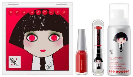 Upcoming Collections: Makeup Collections:Shu Uemura: Shu Uemura Karl Lagerfield Christmas Collection 2012 & Mon Shu Girl